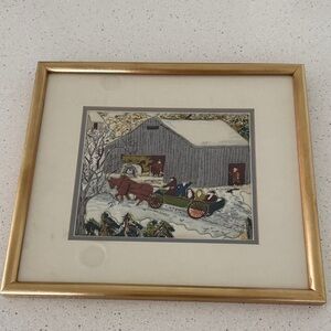 Vintage Framed Art